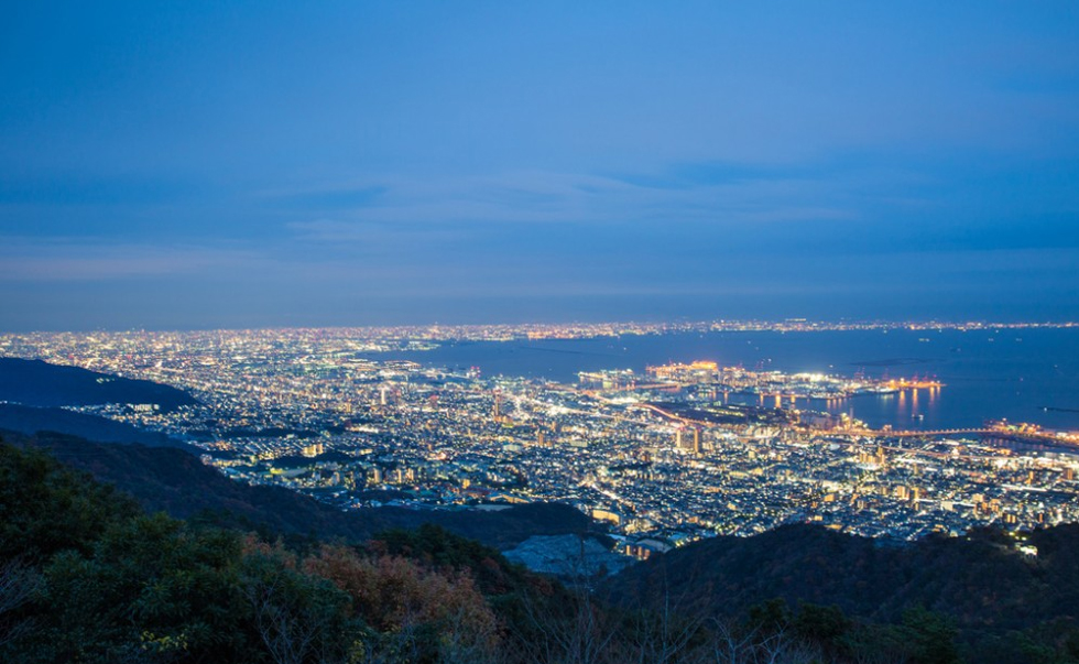 六甲山夜景 六甲山夜景