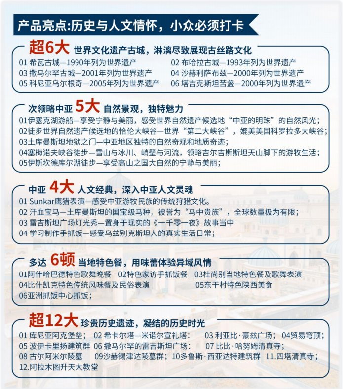 再現古絲綢之路的輝煌中亞五國21天19晚A團文化探索超值之旅 - 配圖版_03 再現古絲綢之路的輝煌中亞五國21天19晚A團文化探索超值之旅 - 配圖版_03